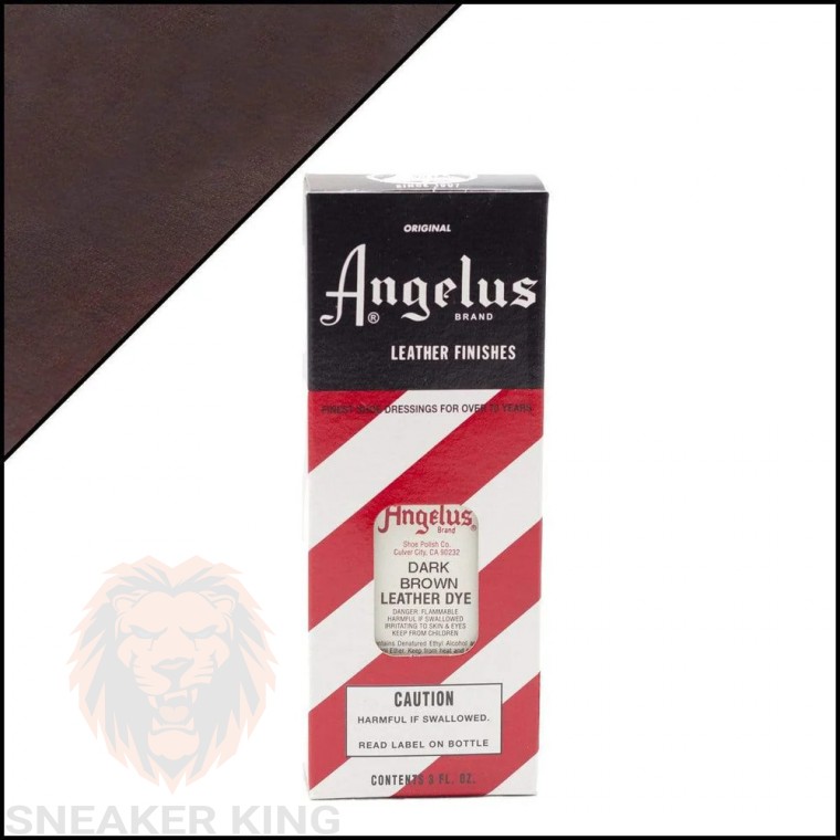 Барвник для шкіри Angelus leather dye Dark Brown (темно-коричневий) made in USA